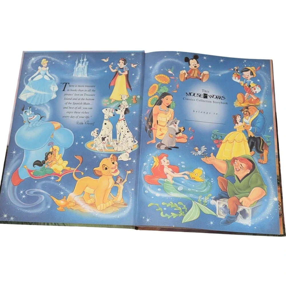 Disney Classic Storybook Collection Lion King II Hardcover Mouse Works Vintage